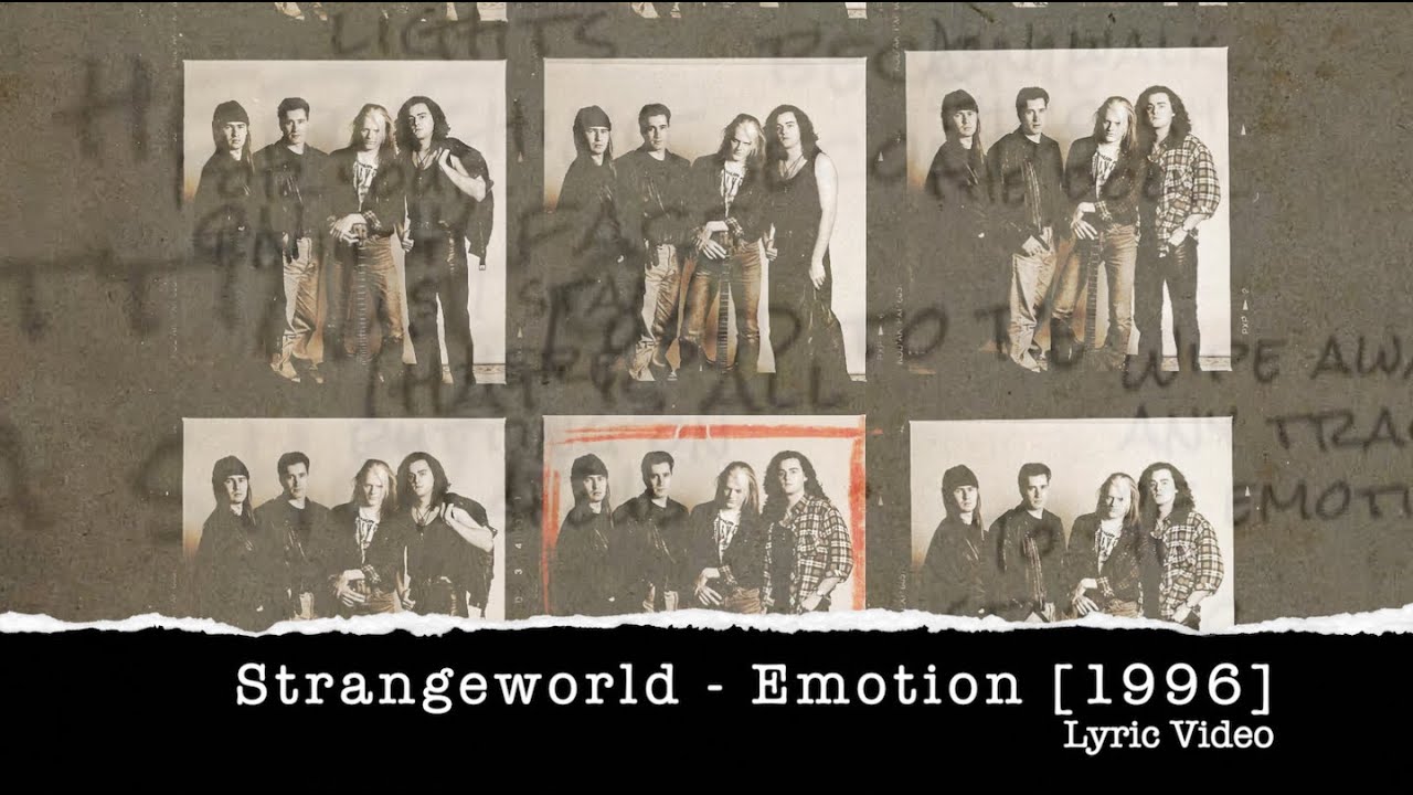 Strangeworld - Emotion (1996) [Lyric Video]