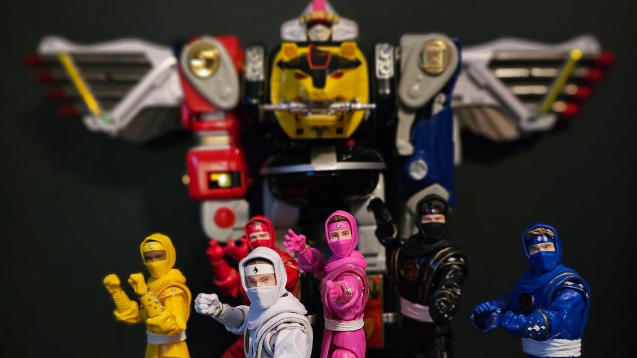 Power Ranger Ninja Megazord Review !!