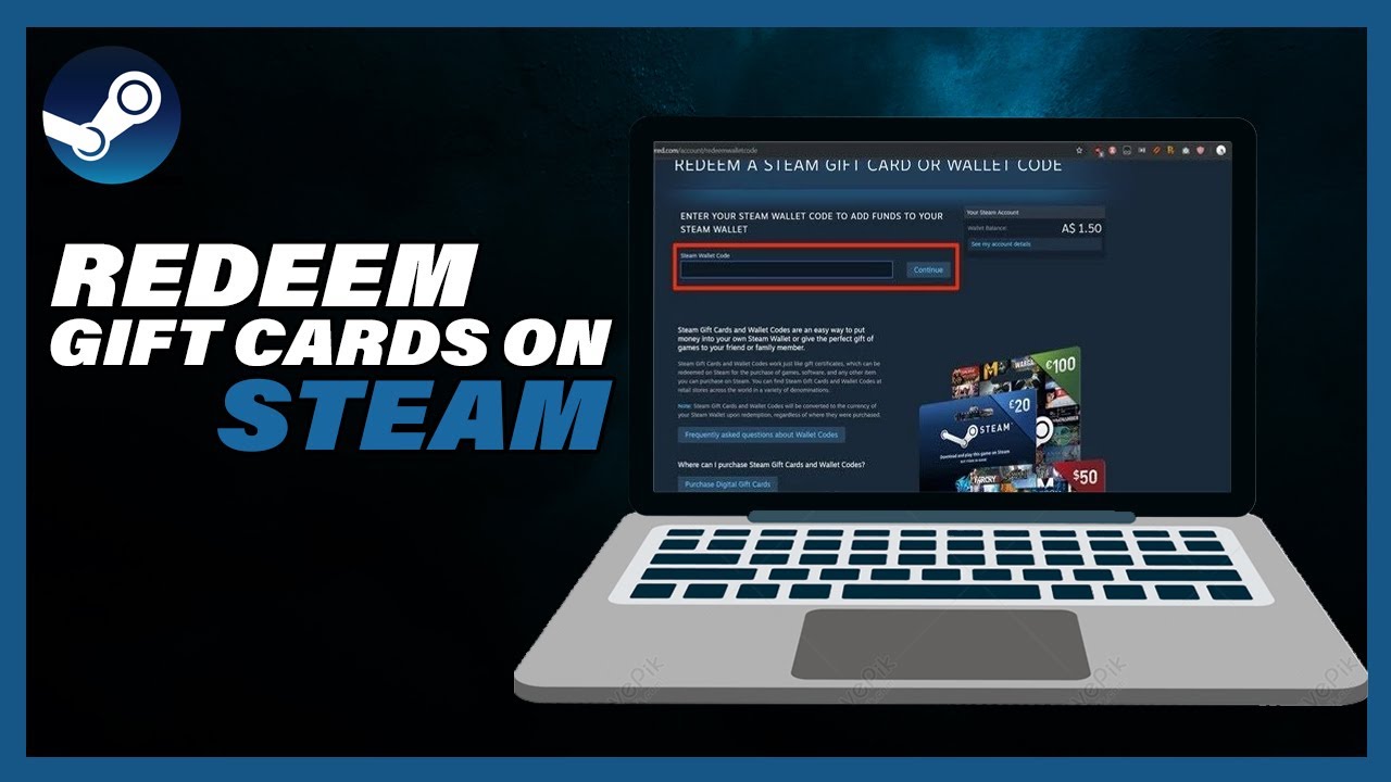 How To Redeem Steam Gift Cards | Full Guide 2023