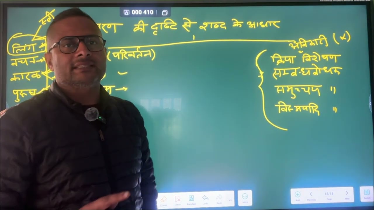 विकारी अविकारी शब्द 