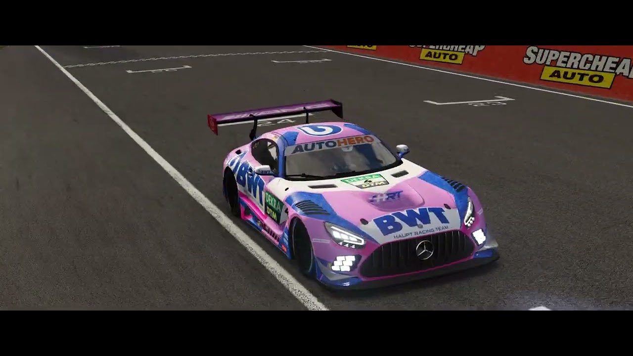 Bathurst Assetto Corsa Mercedes AMG GT3 (testlaps)