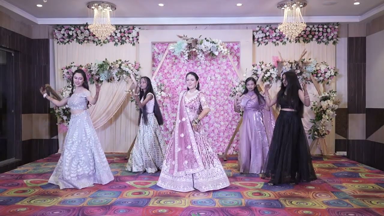 Bride’s Dance with Cousins on Lukk Chhup Na Jao Ji | Dance Performance | Wedding Sangeet