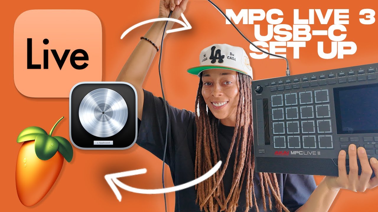 MPC Live 3 USB-C Setup | Connect & Record Audio/MIDI Tracks in Any DAW (Ableton, Logic, FL Studio)