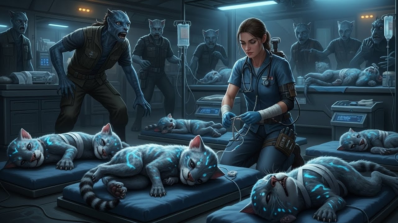 The Alpha’s Young Were Fading — A Human Healer Stepped Forward Without Hesitation