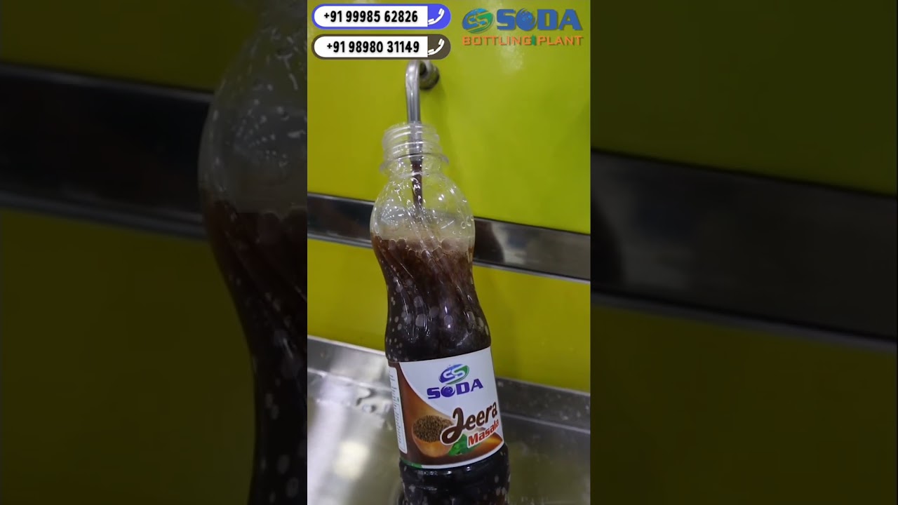 Soda Bottling Plant | SS Soda Machines ❤️