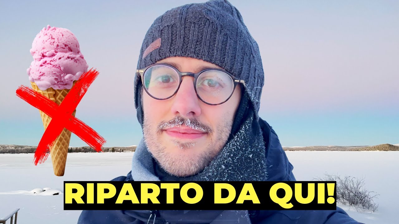 Ho CHIUSO la gelateria. Ora RIPARTO dalla Lapponia! Ecco cosa farò davvero