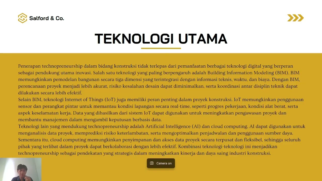 Inovasi Technopreneurship dalam Bidang Konstruksi