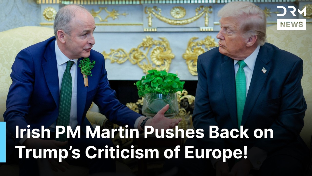Irish Taoiseach Fires Back as Trump Warns Europe on Immigration & Energy | DRM News | AC1Z