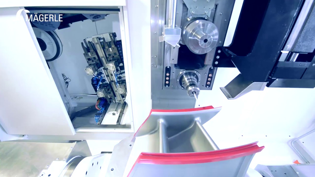MÄGERLE MFP 100 Grinding Center with Tool Changer