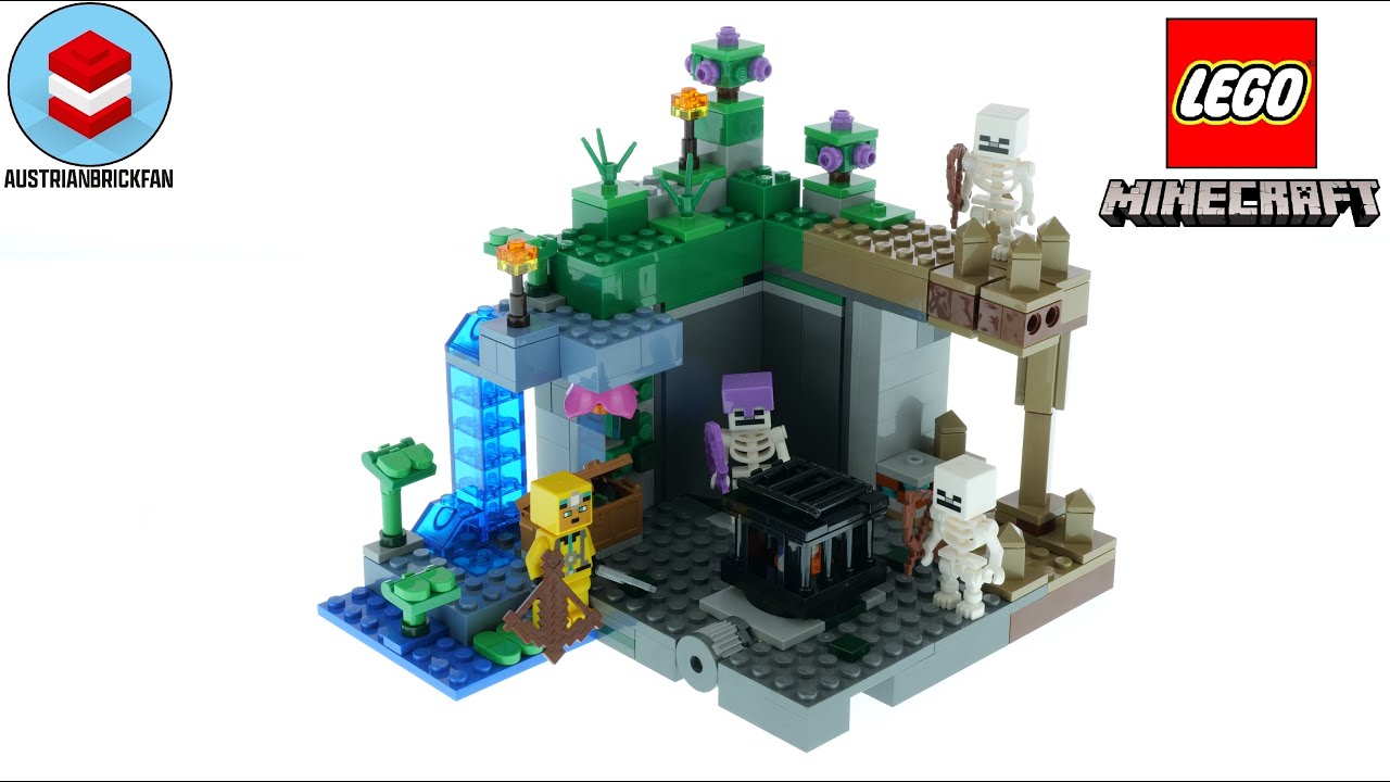 LEGO Minecraft 21189 The Skeleton Dungeon Speed Build
