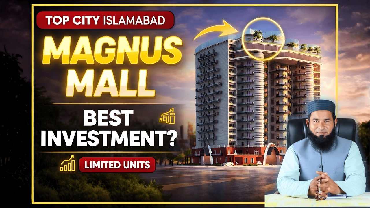 The Magnus Luxury Apartments in Top City-1 Islamabad