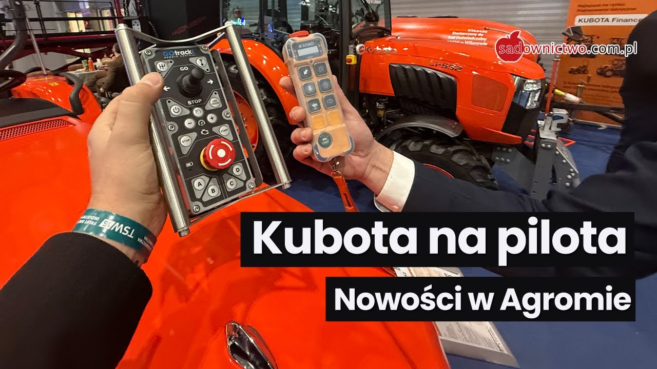 Kubota na pilota. Tańsza opcja.
