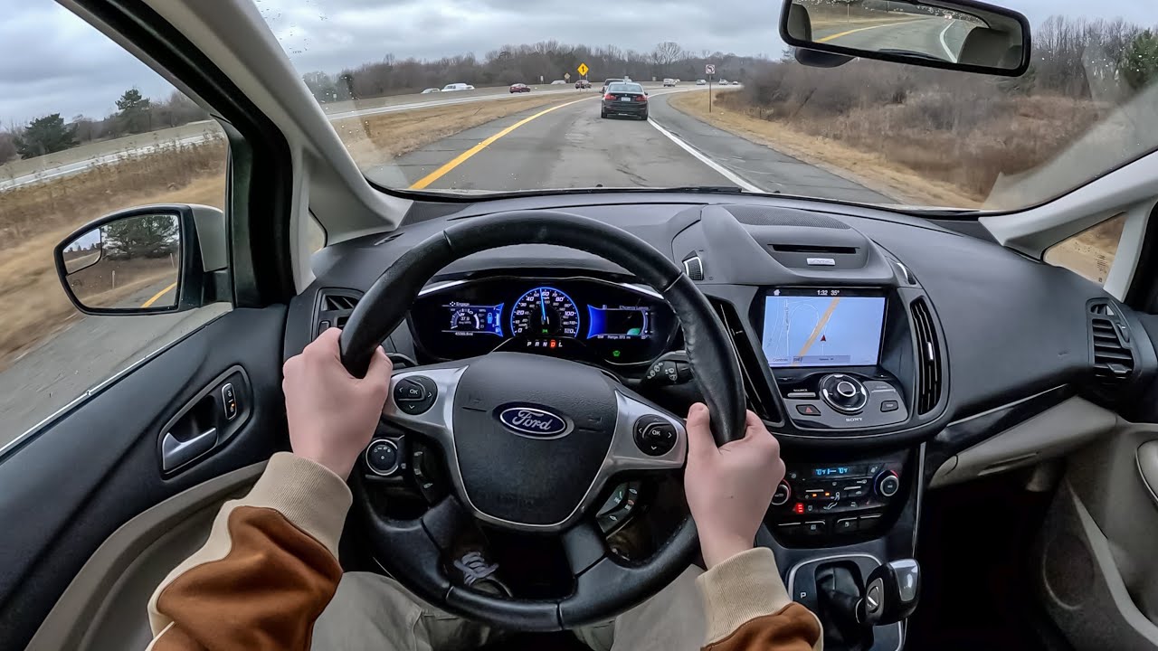 2017 Ford C-Max Hybrid - POV Test Drive (Binaural Audio)