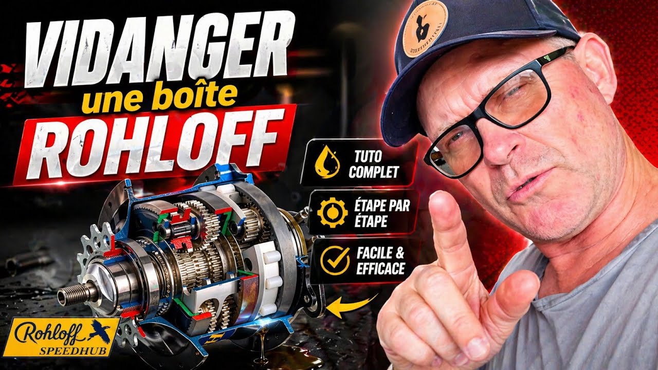 Comment VIDANGER une  boîte ROHLOFF