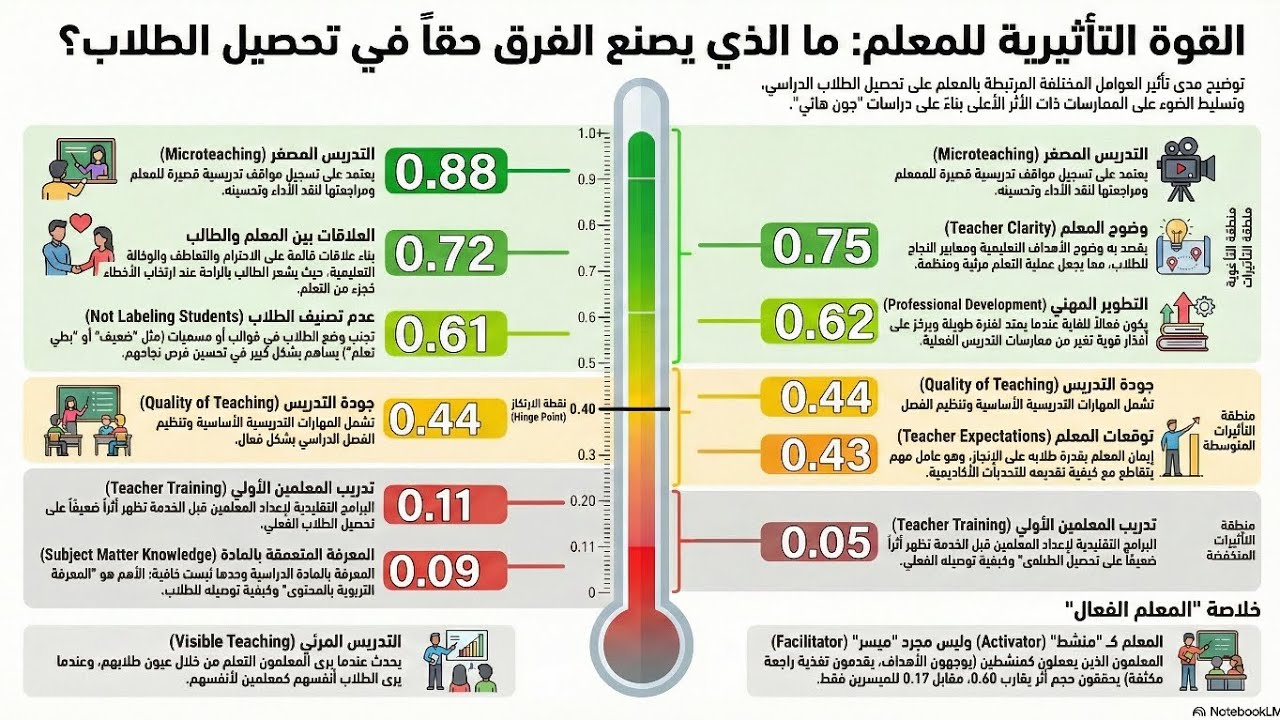التعلم المرئي ( إسهامات المعلم )