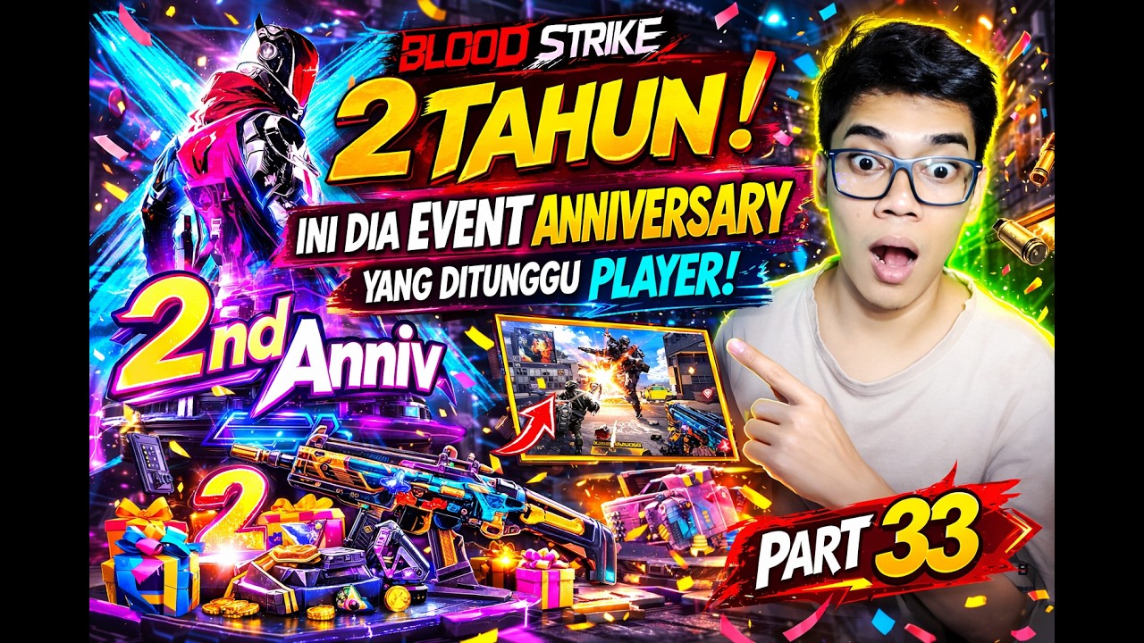 Blood Strike 2 Tahun! Ini Dia Event Anniversary yang Ditunggu Player! 🎉 | Blood Strike Part 34
