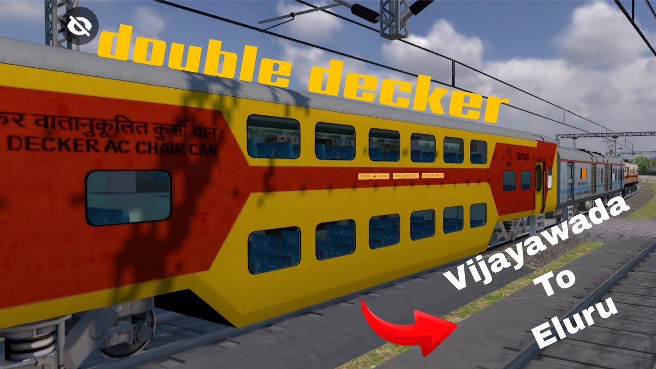 Vijayawada to Eluru Double Decker Express Journey 