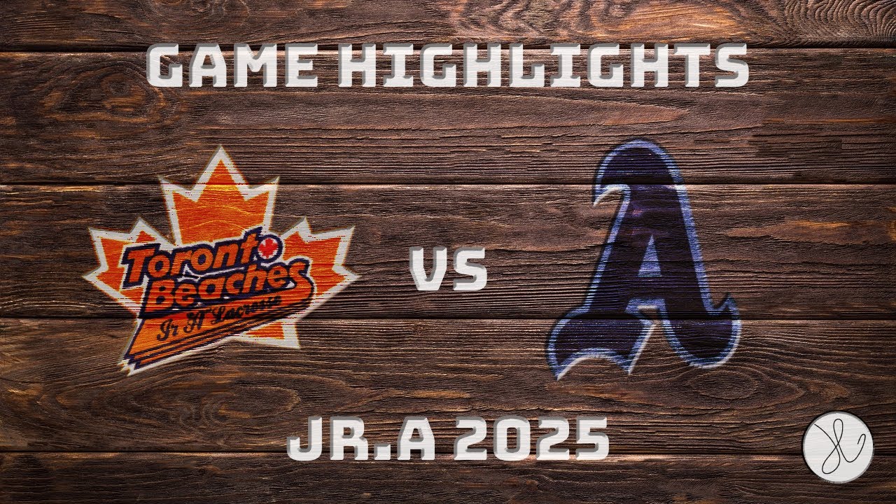 OJLL Game Highlights 2025 | Toronto Beaches Vs St Catherines Athletics