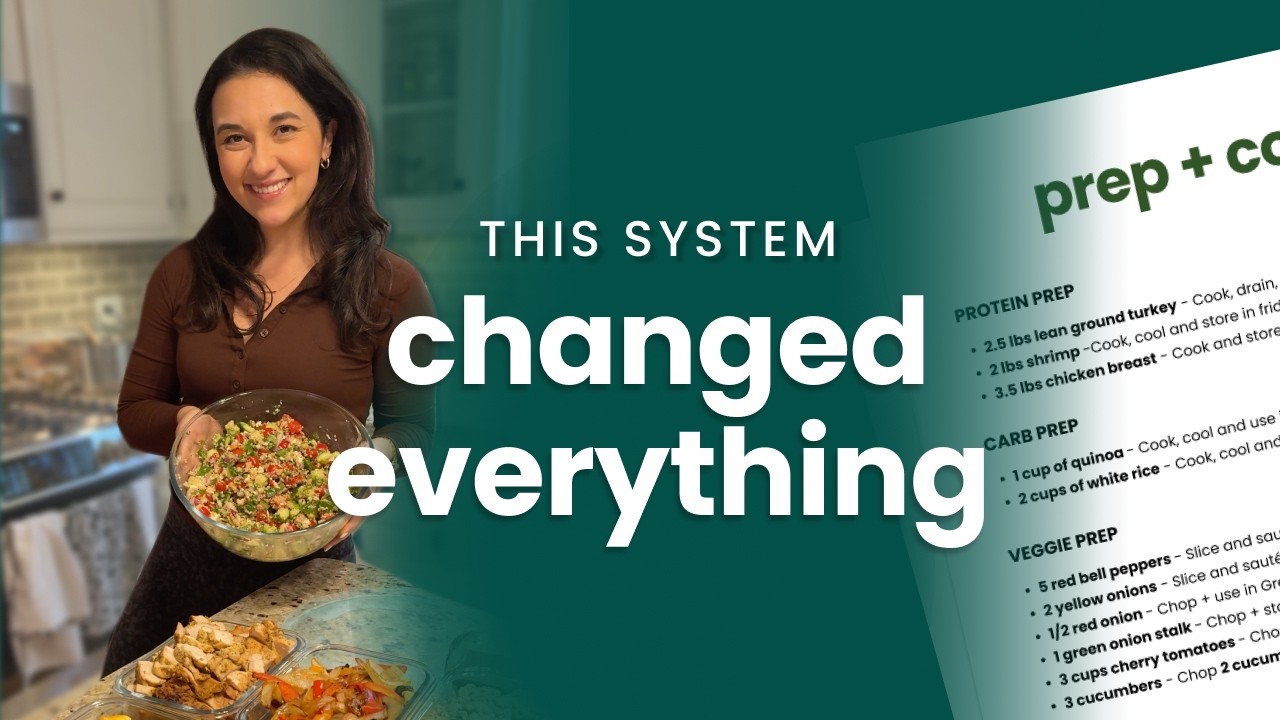 I Stopped Overcomplicating Meal Prep — This Is What I Do Now