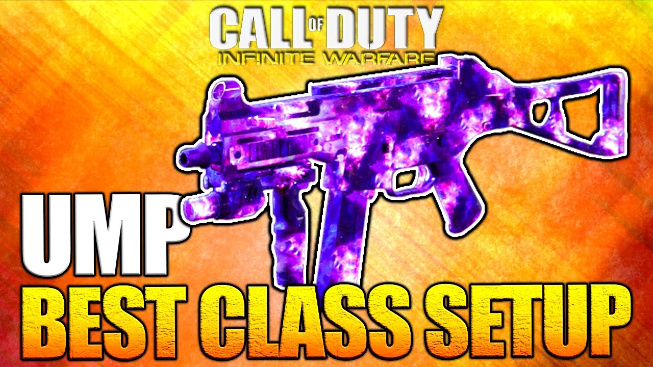 UMP/MACTAV-45 BEST Class Setup - Infinite Warfare Multiplayer Custom Class Setup