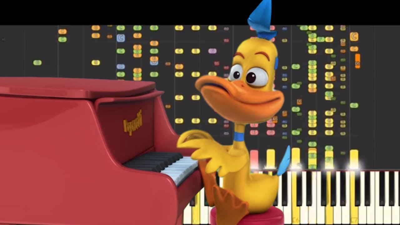 IMPOSSIBLE REMIX - Digi Digi Quack Quack - Paperotti - Piano Cover