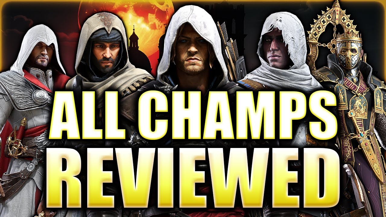 Полные обзоры всех чемпионов Assassin's Creed — Обзоры новых чемпионов ⁂ Рейд: Теневые Легенды