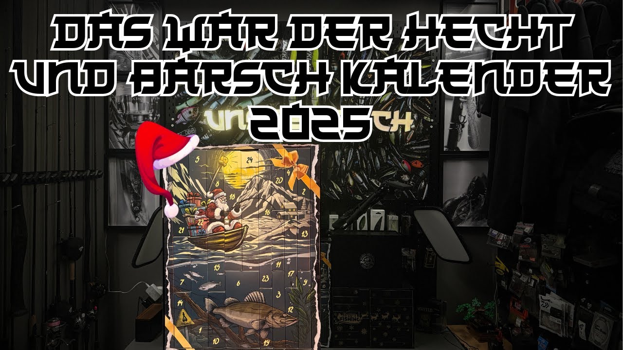 Das war der Hecht&Barsch Adventskalender 2025!