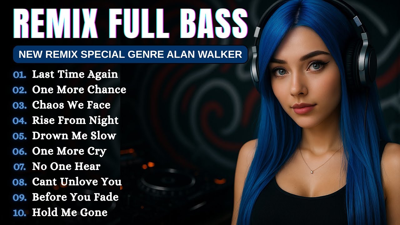 Best Remix Full Bass Alan Walker Style | New Song Playlist 2025 #EDM​ #remix​ #chill​