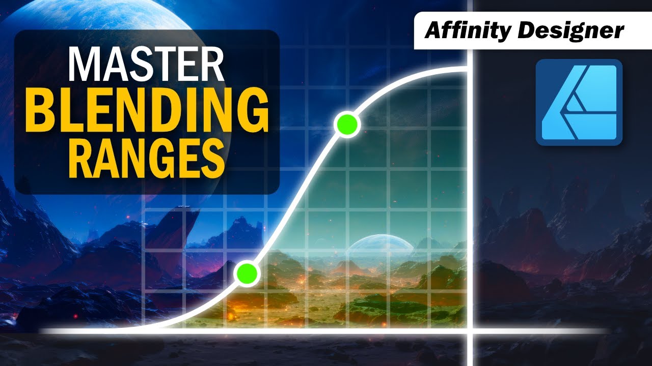 Секрет понимания диапазонов смешивания: Учебное пособие для Affinity Photo + Affinity Designer