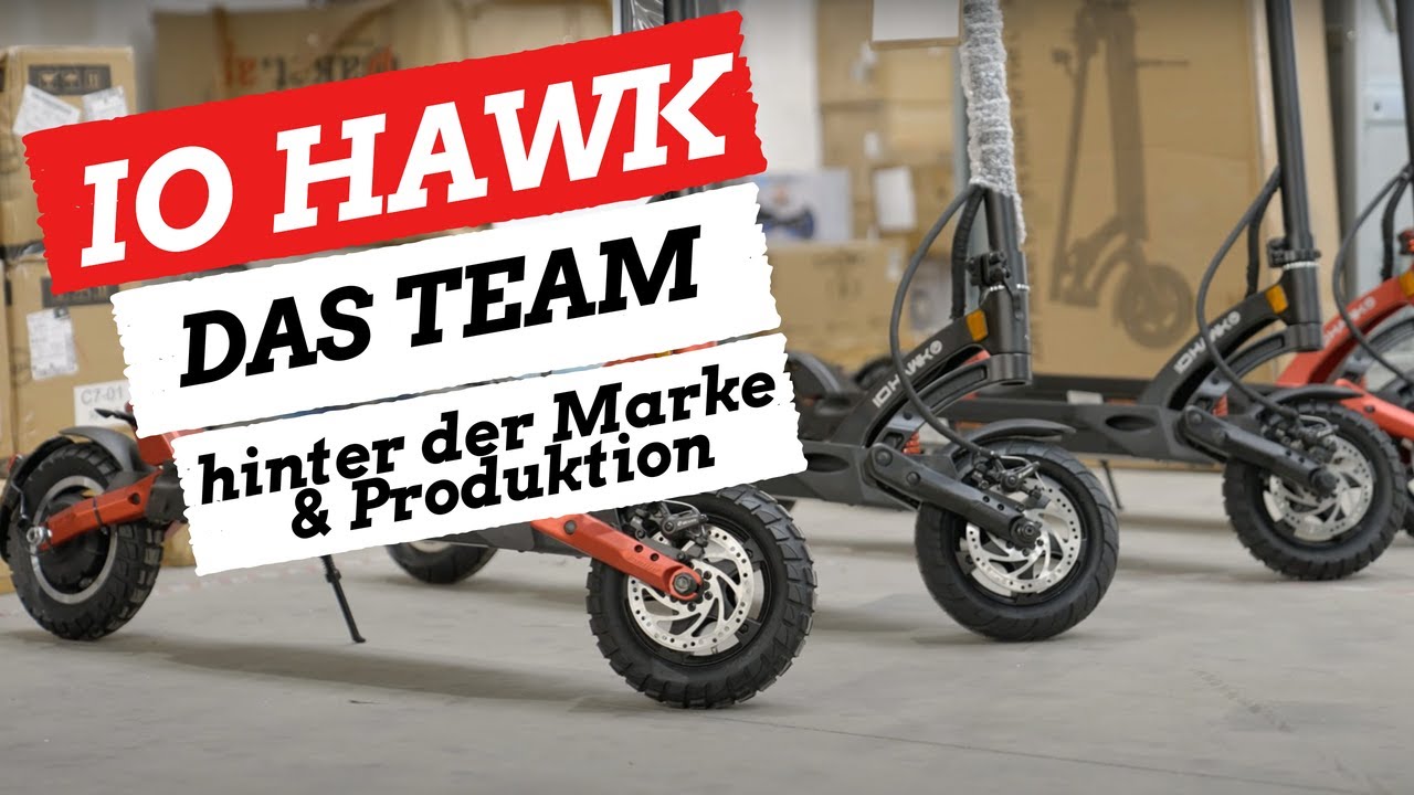 IO Hawk - Das Team hinter der Marke und dem eScooter Legend & Produktion in Krefeld