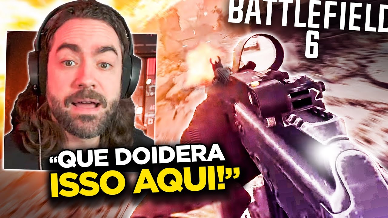 BATTLEFIELD 6 está INSANO! Com Alanzoka, Hayashii e Zigueira!
