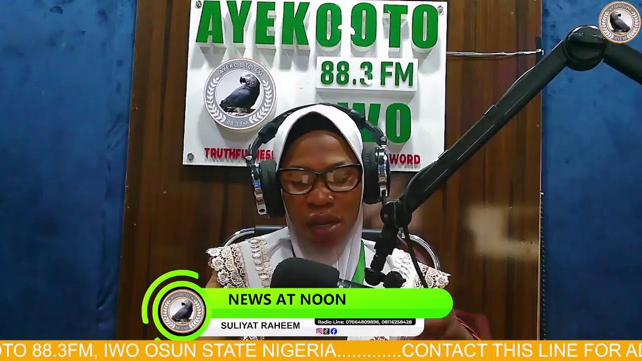 Ayekooto 88.3fm Live Stream