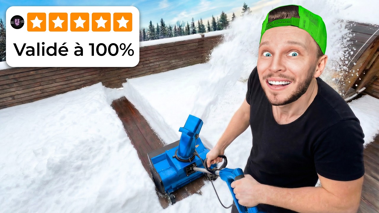 J’ai Commandé les Gadgets d’HIVER les Plus Fous d’Amazon !
