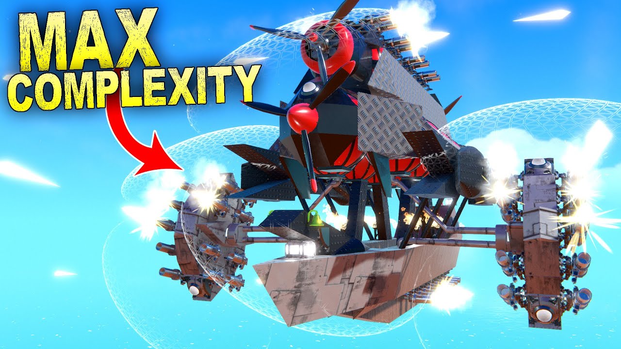 Who Can Build The Deadliest MAX COMPLEXITY AIRSHIP?