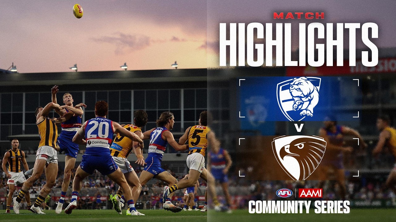 Western Bulldogs v Hawthorn Highlights | AAM Community Series, 2026 | AFL