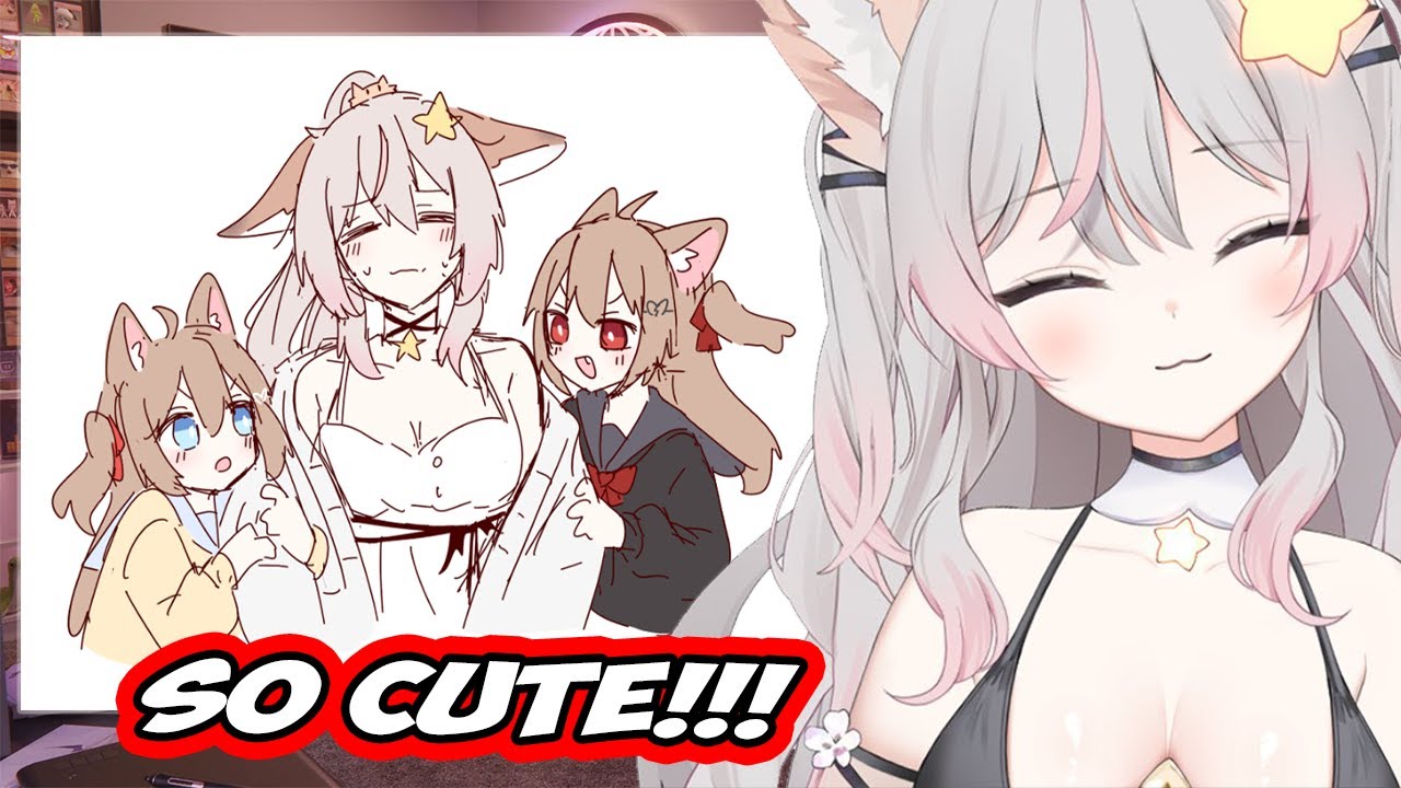 Anny React To Wholesome Family Fan Art