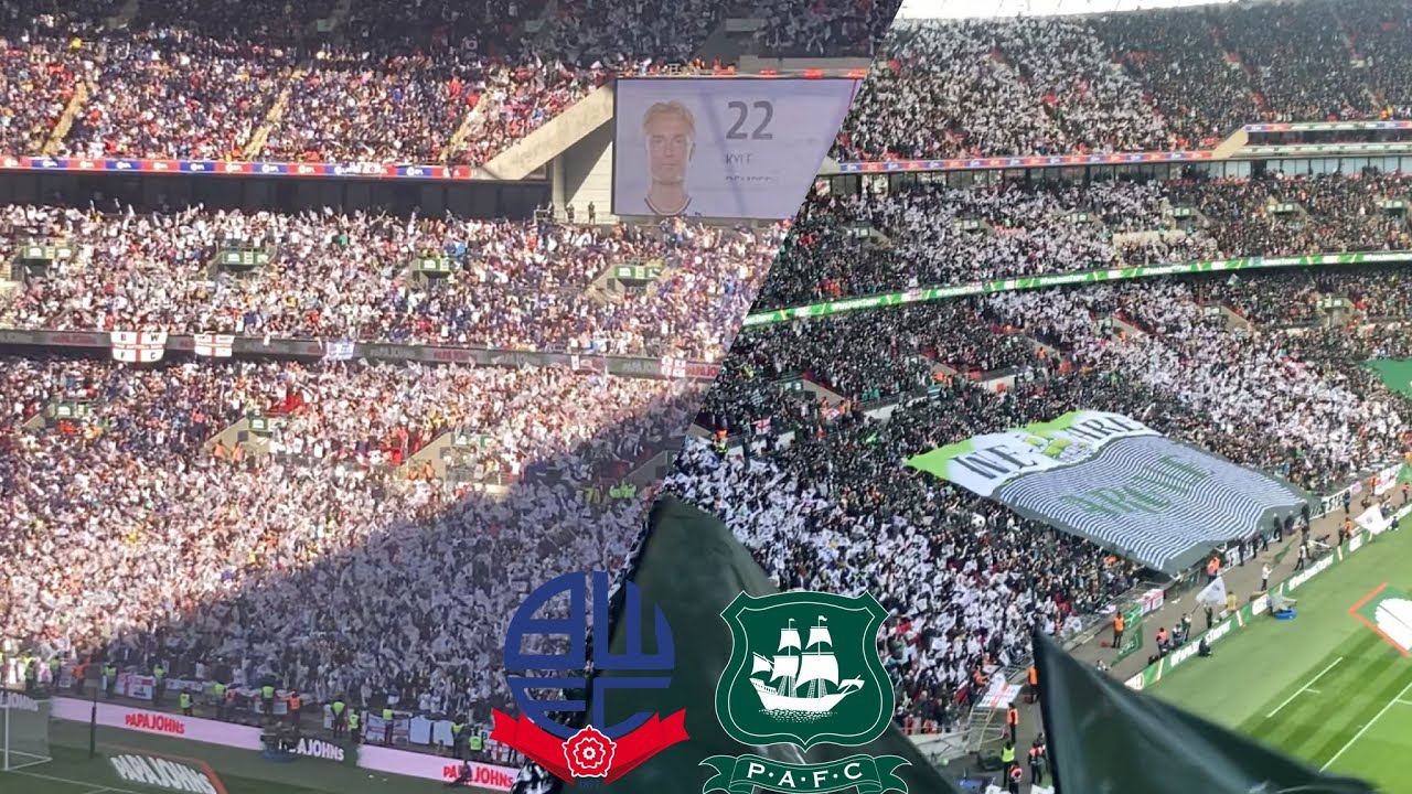 BOLTON CLAIM THE SILVERWARE AT WEMBLEY!! | Bolton v Plymouth Match Vlog