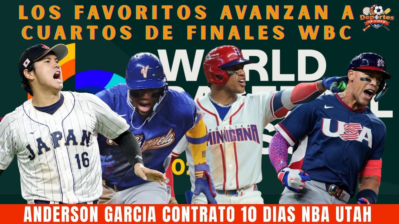 🔴EN VIVO: WBC #Usa #Dominicana #Japon #Venezuela #PuertoRico avanzan a 4tos de final