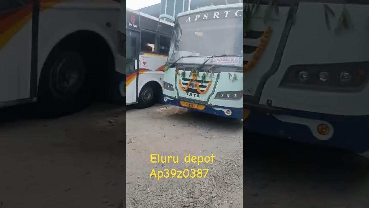 brand new super luxury TIRUPATHI - Vijayawada - ELURU #apsrtc #tirupati #eluru #vijayawada #ongole