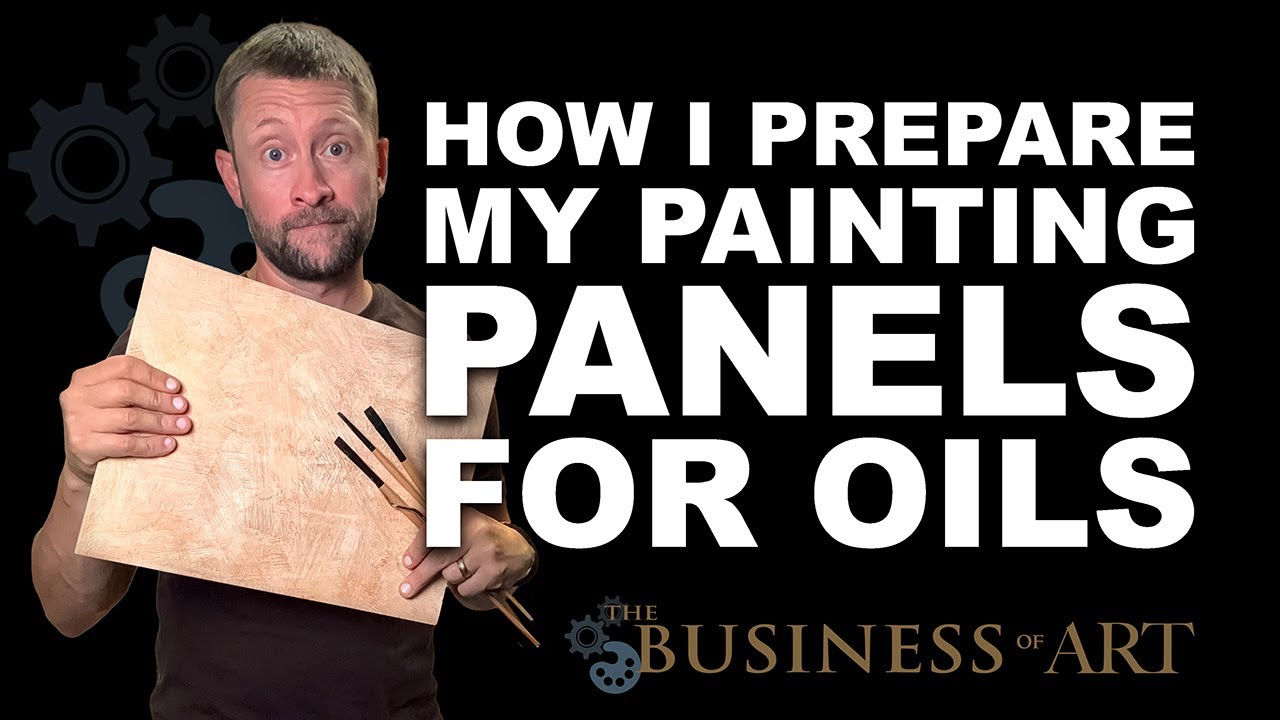 Preparing Hardboard & MDF Panels for Oil Painting