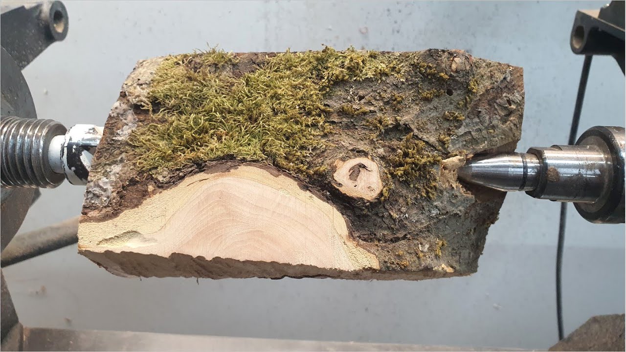 Woodturning - Log to Coffee Mug