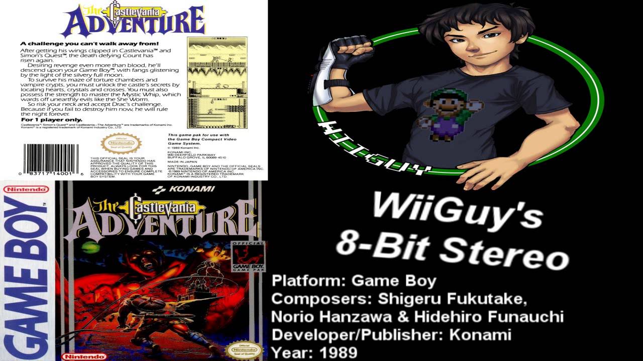 Castlevania: The Adventure (GB) Soundtrack - 8BitStereo
