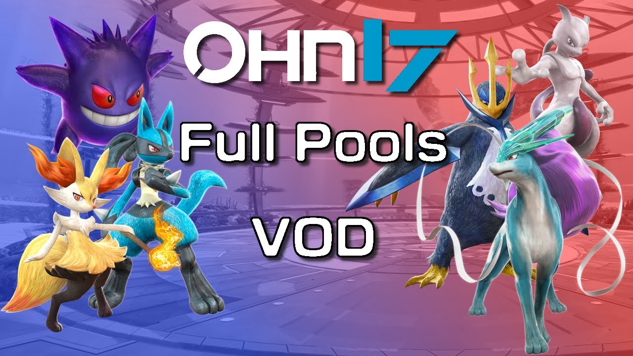 Pokkén Tournament DX @ OHN17 Pools | FULL VOD until Top 4