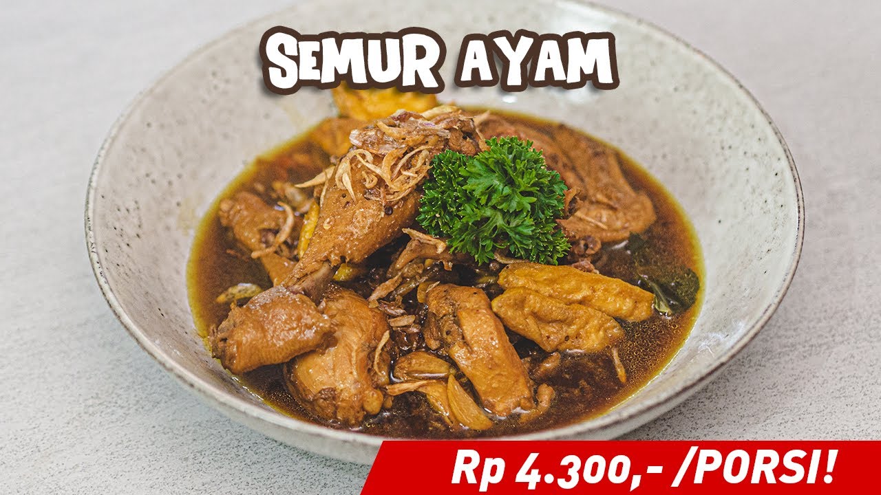 Manis Gurih ! Resep Semur Ayam ( Mudah Dimasak )