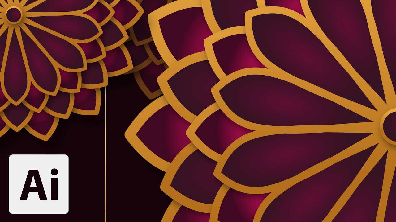How to Make (Ramadan) Poster Design (1/2)  | Adobe Illustrator Tutorials