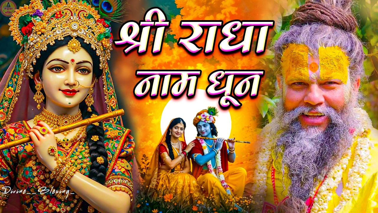 राधा नाम धुन !🙏 Radha Naam Dhun | Radha Rani Bhajan | Chanda Shah |radha naam bhajan | Video