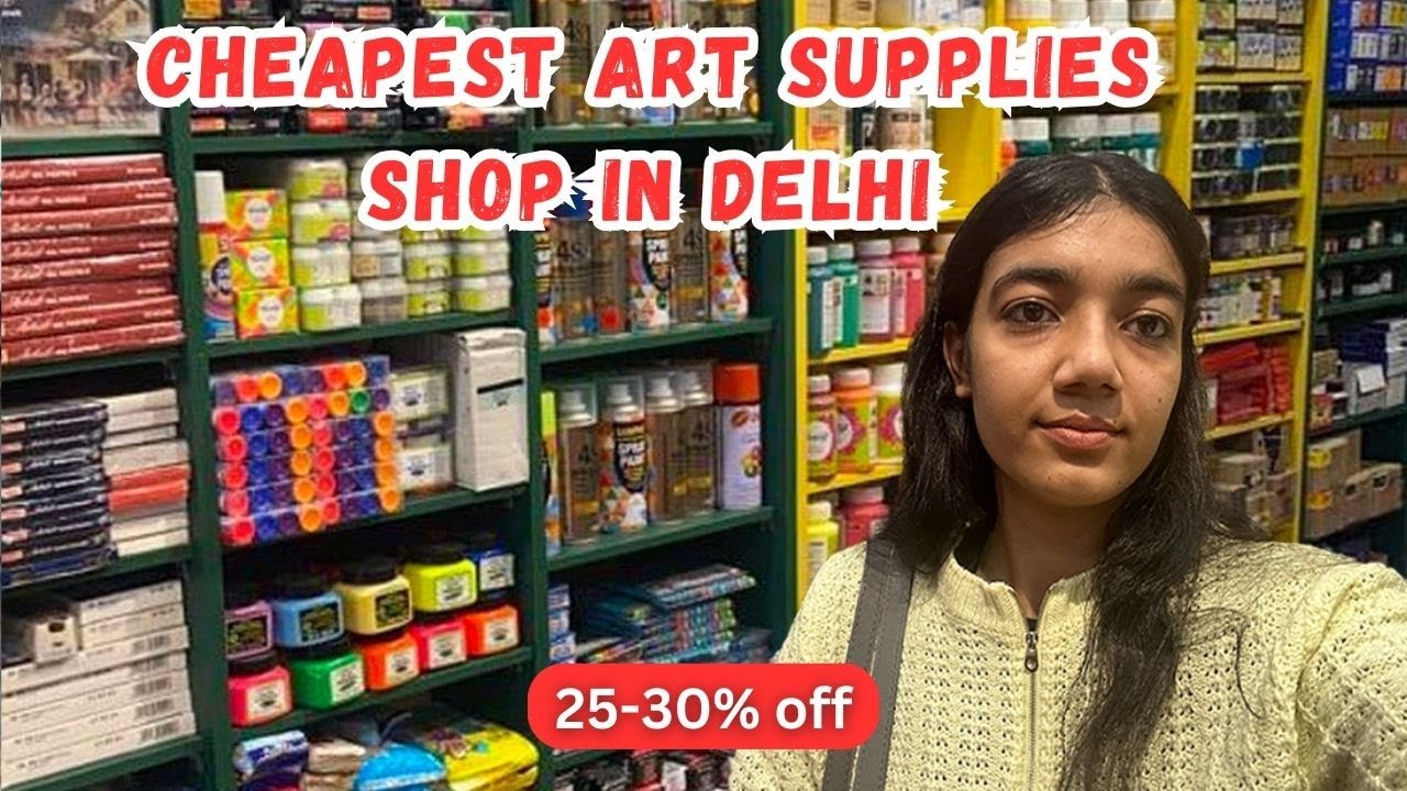 Cheap art material shop in Delhi|Khalsa Brother Patel Nagar|Best Wholesale Stationery Shop|Resin Art