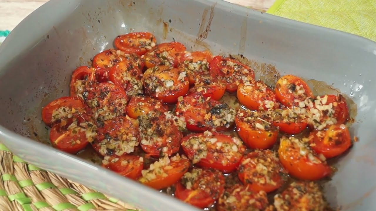 Cómo preparar deliciosos tomates cherry confitados