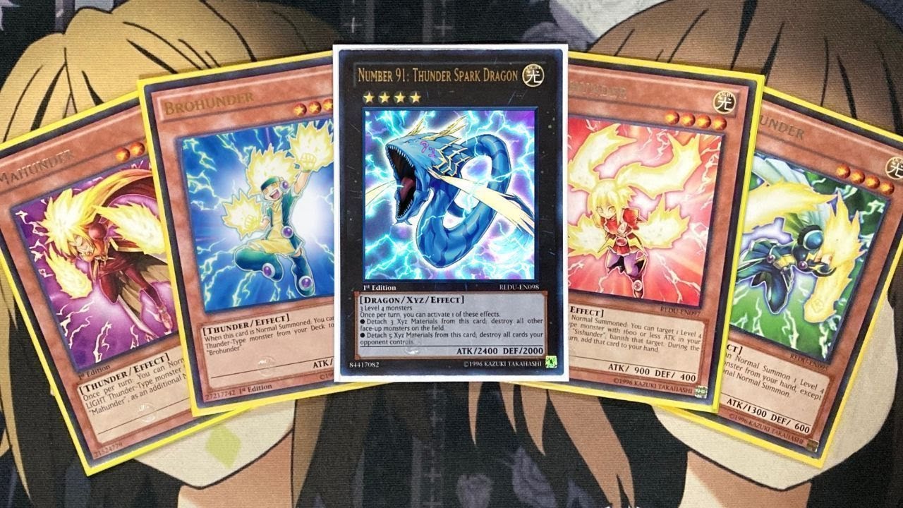 My Thunder Family Yugioh Deck Profile for January 2021