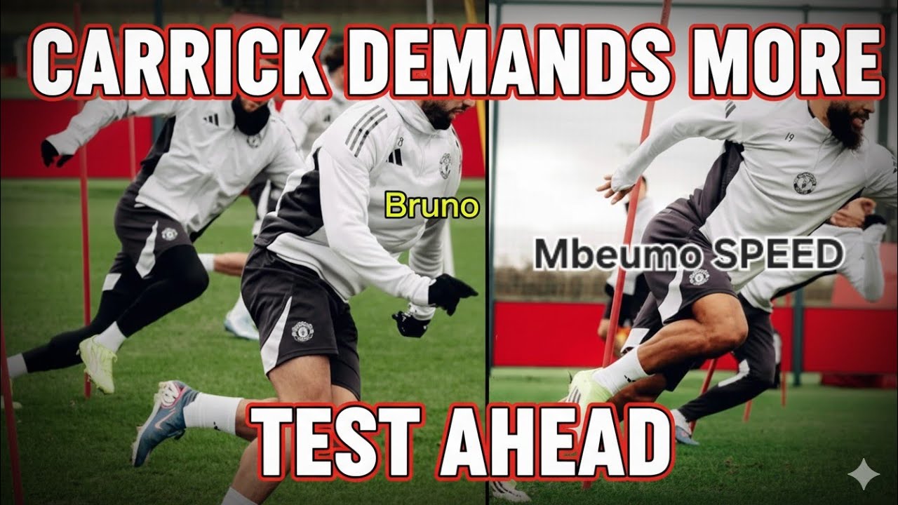 💔Carrick Turns Up the Heat 💪 United Prepare for Arsenal